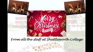 A Christmas Message from Shuttleworth College [upl. by Nagirrek956]