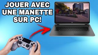 Comment connecter une manette de PS4 sur PC 2024 [upl. by Roscoe674]