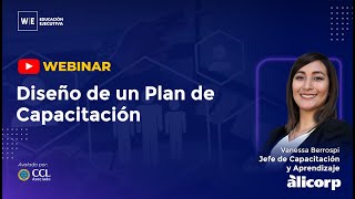 Webinar  Diseño de un Plan de Capacitación 🧑‍🏫📑 [upl. by Htezil]