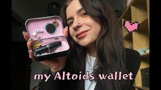 DIY Altoids wallet  using my own nail [upl. by Novyat967]