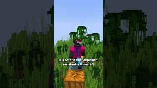 Which block in Minecraft is the most blast resistant minecraft [upl. by Alfy]