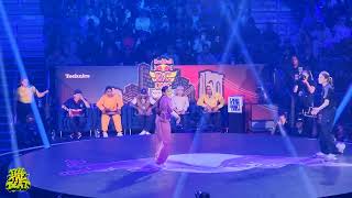 B GIRL LOGISTIX VS B GIRL EMMARED BULL BC ONE WORLD FINALS 2022TOP 16 [upl. by Annoid159]