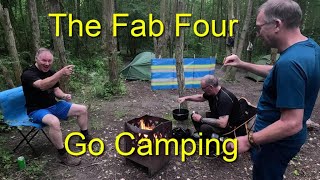 The fab four go camping [upl. by Nrojb]