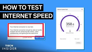 How To Test Internet Speed [upl. by Esinyl62]