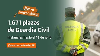 Convocatoria GUARDIA CIVIL 2022 👮 Plazas Novedades y Requisitos ✔ [upl. by Cleres]