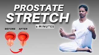 Best Prostate Stretch  Asana Benefits  6 Yoga Poses for Prostate Problems [upl. by Ytteb]