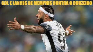 CORINTHIANS 2X1 CRUZEIRO  GOL E LANCES DE MEMPHIS DEPAY [upl. by Namrej668]