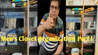 Closet Organization Tips for Men How to Organize Your Clothes [upl. by Annaig393]