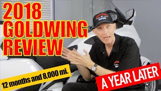 2018 Honda Goldwing LongTerm Review [upl. by Peltier]