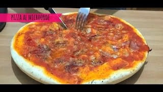 Pizza al Microonde  Ricetta  SugarDany89 [upl. by Drannek]