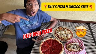 Billy’s Pizza amp Chicago Style 🍕The Best Deep Dish Pizza Mind Blown [upl. by Danice2]