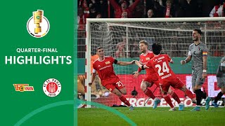 Two mistakes lead to Win  Union Berlin vs St Pauli 21  Highlights  DFBPokal QuarterFinal [upl. by Kendell]