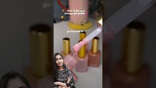 How to Fix Clumsy 💅 Nail Polish  KariPieEast shorts youtubeshorts [upl. by Westbrook902]