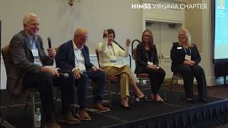 HIMSS Virginia Annual Conference  CIO Panel [upl. by Ynnej]