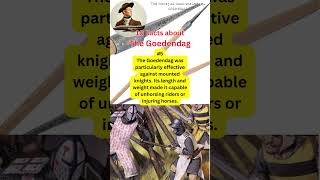 10 Facts About The Goedendag weird weapons history war TheArchimedesFiles [upl. by Aser563]