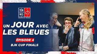 Un jour avec les Bleues à Séville 4  Billie Jean King Cup Finals  FFT [upl. by Nylyoj]