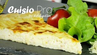 Recettes  Quiche Lorraine  Cuisio Pro  la plus petite cuisine du monde [upl. by Seton8]