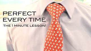 How to Tie a Windsor Knot quickly [upl. by Atnad]