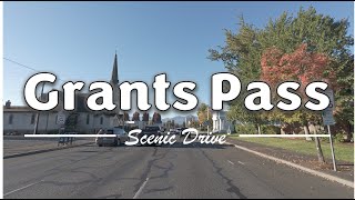 Driving in Downtown Grants Pass Oregon  4K [upl. by Tippets]