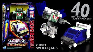 Transformers ™ Legacy United Voyager Class  Origin Wheeljack 2024 Hasbro ® Pulse  Unboxing [upl. by Aiyot]