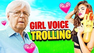 GIRL VOICE TROLLING THIRSTY OLD MAN [upl. by Hylton]