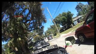 Jeremy Dewitte Employee Motorcycle Accident in Florida  Police Impersonators Metro State Services [upl. by Etz]