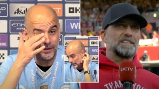 ❤😊Pep Guardiola Brought To Tears After Hearing What Jurgen Klopp Said About Him [upl. by Neelon]