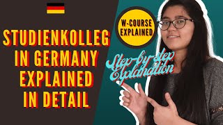 How to apply for studienkolleg in Germany  STEP BY STEP EXPLANATION in 2020 ft Palak Sharma [upl. by Arny]