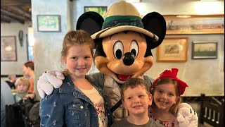 Tusker House Breakfast Full Review animalkingdom wdw characterdining [upl. by Aissirac]