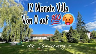 12 Monate unsere Villa  die Sanierung [upl. by Grazia]