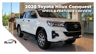 2020 Toyota Hilux Conquest 24 G 4x2  Exterior amp Interior Review Philippines [upl. by Shiroma]