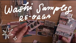 Kleiner Haul amp Washi Samples Organisation [upl. by Hilliary]