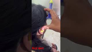 Ear impression for custom hearing aid enjoy viral viralvideo [upl. by Peale683]