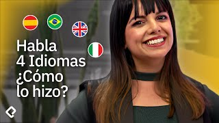 Cómo aprendí a hablar 4 idiomas  Políglota comparte su método [upl. by Leavy]