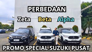 PERBEDAAN  KOMPARASI SUZUKI XL7 ZETA XL7 BETA XL7 ALPHA TERBARU 2024  PROMO TERBARU SUZUKI XL7 [upl. by Baiel79]