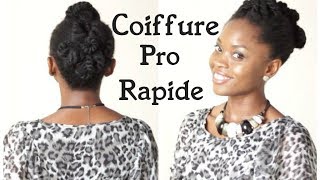 ☆ Coiffure Protectrice Rapide  Cheveux Crépus ☆ [upl. by Charpentier701]