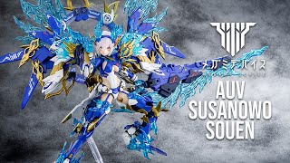 Megami Device AUV Susanowo Souen Kotobukiya Product Preview USA Gundam TV [upl. by Bechler]