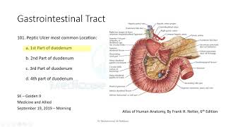 Abdomen Pelvis amp Perineum  Anatomy Questions FCPS I Medicine amp Allied [upl. by Adaynek636]