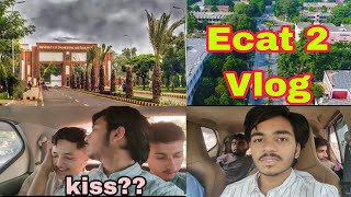 Uet Test Ecat2 😬👍🏻 Vlog In UET [upl. by Lezah]