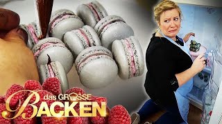 Kleine Macarons großer Aufwand quotEnorm sportlichquot  Aufgabe 1  Das große Backen 2023  SAT1 [upl. by Aneda275]