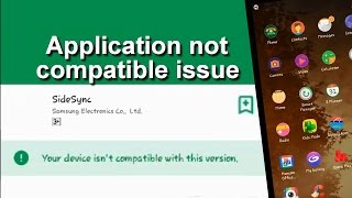 Your device isnt compatible with this version  android tablet issue [upl. by Holton]