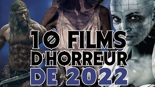 10 FILMS DHORREUR ATTENDUS EN 2022 [upl. by Aihsenal340]