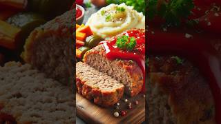 Meatloaf With Ground Turkey  Homemade Turkey Meatloaf  Easy Healthy Meatloaf Recipe shorts [upl. by Ninette149]