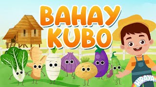 BAHAY KUBO 2020 WITH LYRICS  Animated Filipino Folk Song  Hiraya TV [upl. by Arihday]