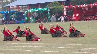 GHINTANG GHINTANG Nepali 🇳🇵 dance cover by students bodo [upl. by Eittik]