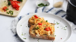 Gordon Ramsays Scrambled Eggs With A Twist [upl. by Gabbert747]