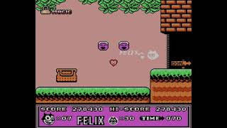 FELIX THE CAT NES FC FDS DENDY ALL BOSSES [upl. by Adnoel45]