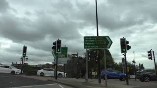 Driving On Tybridge Street Hylton Road North Parade Dolday amp The Butts Worcester England [upl. by Ettedranreb]