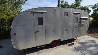 1951 Boles Aero Montecito 20 Travel Trailer [upl. by Aisanat]