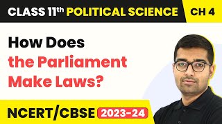 How Does the Parliament Make Laws  Legislature  Class 11 Political Science Chapter 4  NCERT [upl. by Aisena]